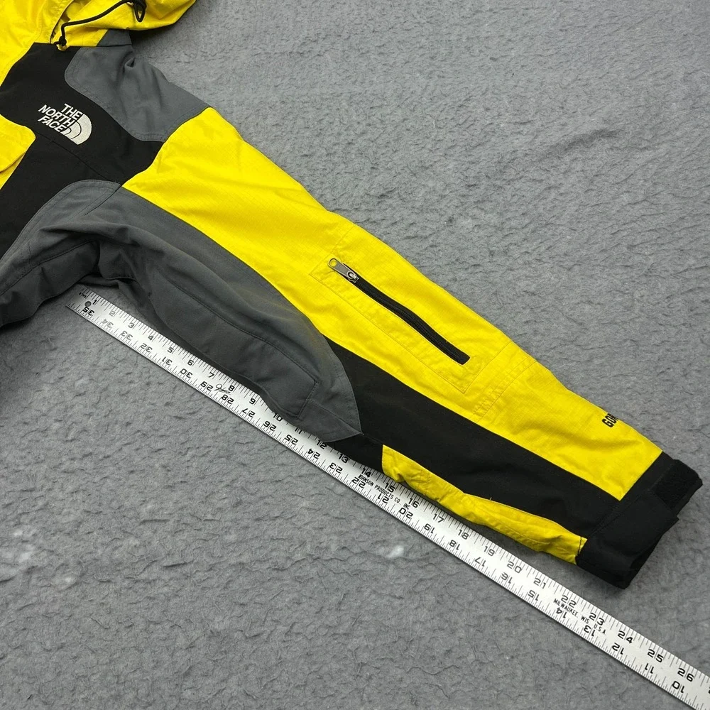 VTG The North Face Gore-Tex Pro Search & Rescue Jacket Men's Large Yellow Hooded